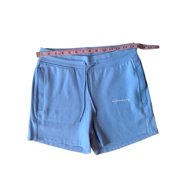 Alphalete Essential Core Shorts In Ice Blue - Picture 8 of 11